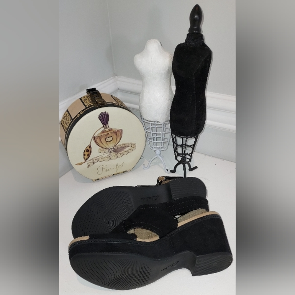 Collection By Clark's Criss Cross Open Toe Sandals - image 6